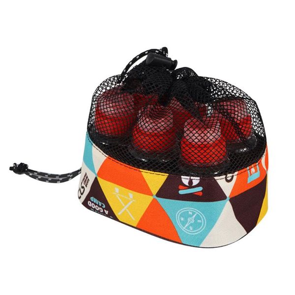 

6pcs outdoor camping pet pepper picnic portable seasoning bottle set with storage bag bbq cooking transparent oil can reusable