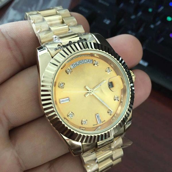 

Luxury watch for men automatic watch diamond high quality R41601 famous mechanical designer mens watches master montre wristwatches 6 colors