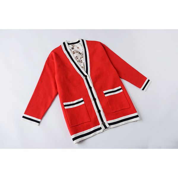 

женщины свитер 2019 v-образным вырезом реглан рукав печатных ветер свитер повседневная кардиган, White;black