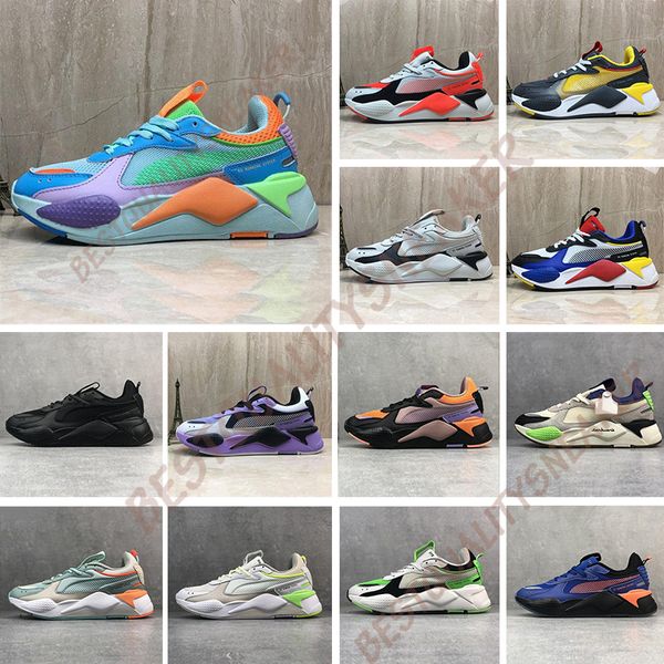 

2019 reinvention system creepers rs-x designer sneakers men women luxury running casual sports shoes rainbow all blacks des chaussures, White;red