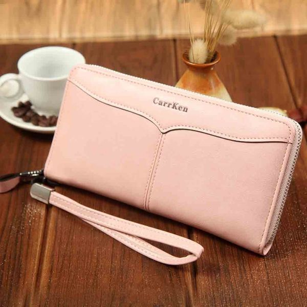 

women wallets fashion lady handbags long money bag zipper coin purse cards id holder clutch wallet women cartera hombre