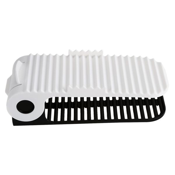 

10x adjustable shoe slots organiser space saver shoe storage stacker holder clothing wardrobe storage