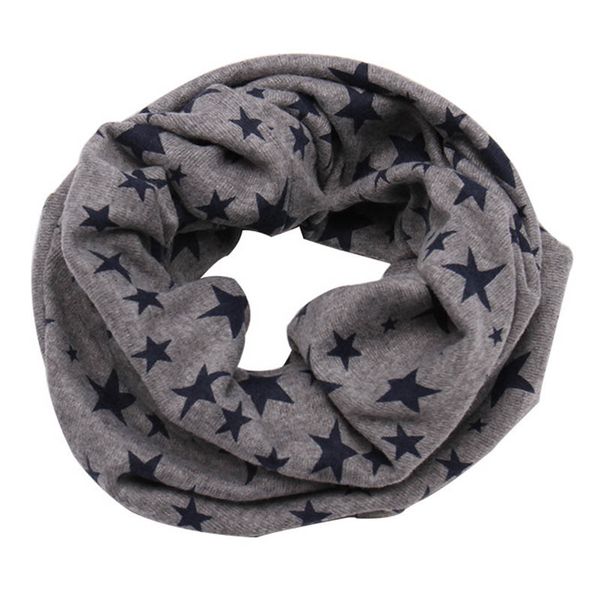 

children kids scarf scarves warm loops neckerchief stars fashion comfortable for winter fea889, Red;brown