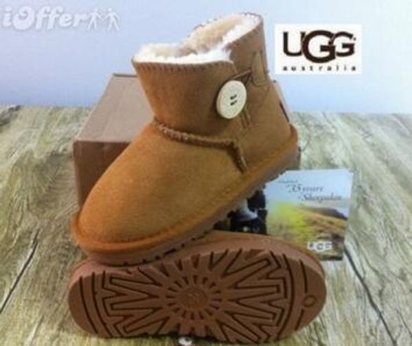 

UGG 5991 загрузки зима водонепроницаемый детские снегоступы теплый Рождество зима д