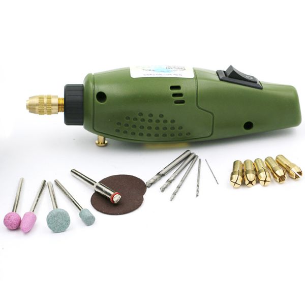 

electric grinder mini drill for dremel grinding set 12v dc dremel accessories tool for milling polishing drilling cutting engr