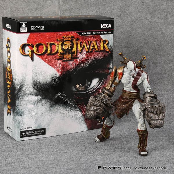 

Neca God Of War 3 Призрак Спарты Кратос ПВХ Коллекционная Фигурка Модель Игрушка 22см J19072