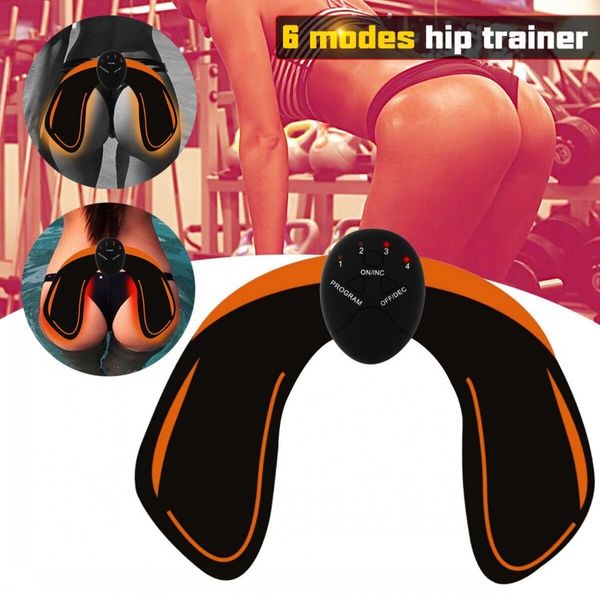 Ems Hip Trainer Estimulador Muscular ABS Fitness Nádegas Butt Buttock Toner Trainer Treinador Massager J1755