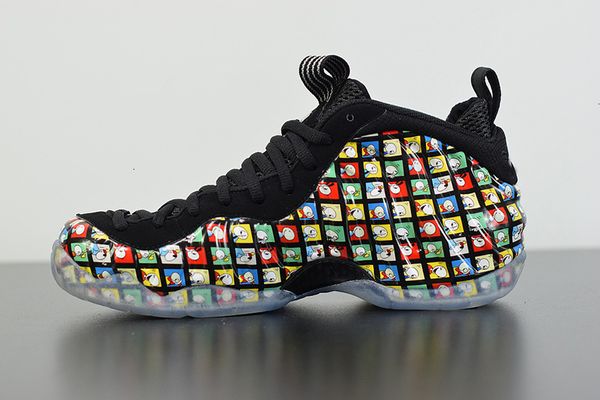 

2019 with mens basketball shoes sneakers carton brand designer sports shoes for men real fiber carbon size us8-12