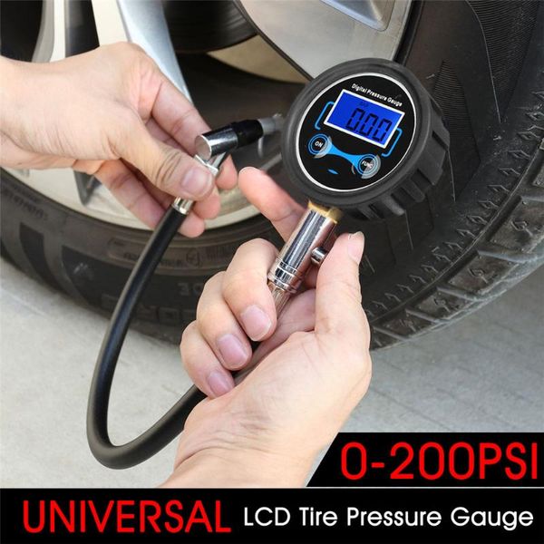 

digital lcd tyre tire air pumper pressure gauge test tool car accessories v6