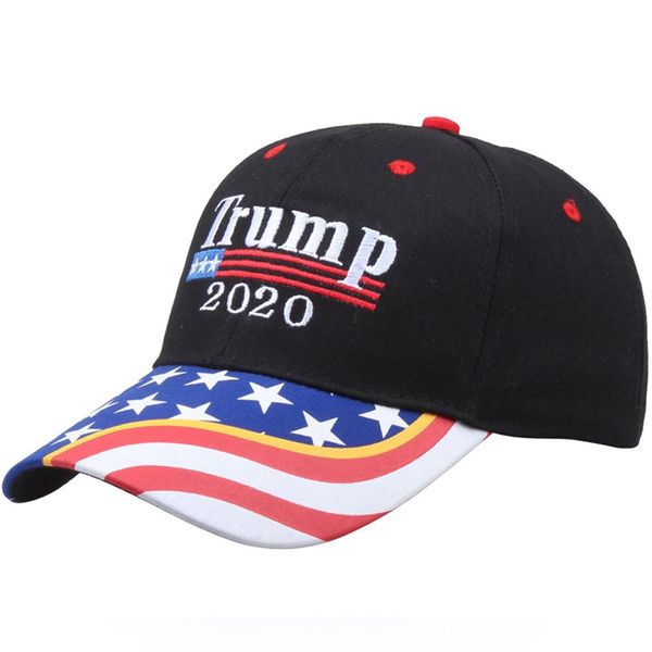 

new vintage trump 2020 hat usa flag baseball cap men women snapback hats embroidery bone casual trump snapback cap gorras, Blue;gray