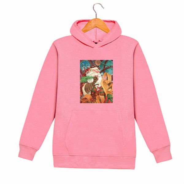 

men and women designer fashion hoodies new arrival thick printing hooded hoodie christmas clothing solid color sweatshirts 2020 new, Black