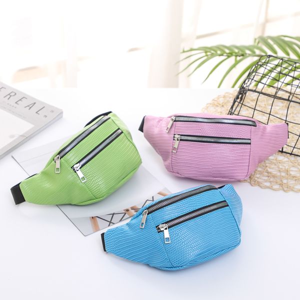 

waist bags women faishon zipper pack fanny pu men's one-shoulder cross-belt mobile phone bag travel