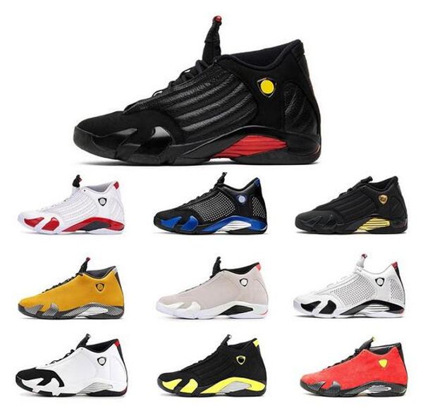

with box 2018 mens and womens 14s basketball shoes xiv desert sand black toe thunder for men brand designer sports shoes us5.5-13