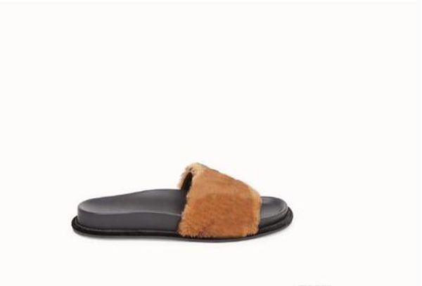 

2020 brand women andal ize 35 45 hoe luxury lide ummer fa hion wide flat lippery andal lipper flip flop, Black