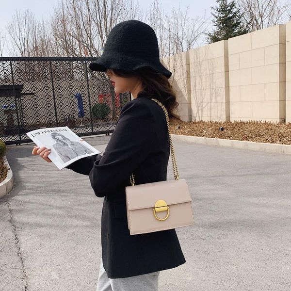 

famous brands shoulder bags women's korean special lock flap bags 2020 fashion chain elegant shoulder crossbody