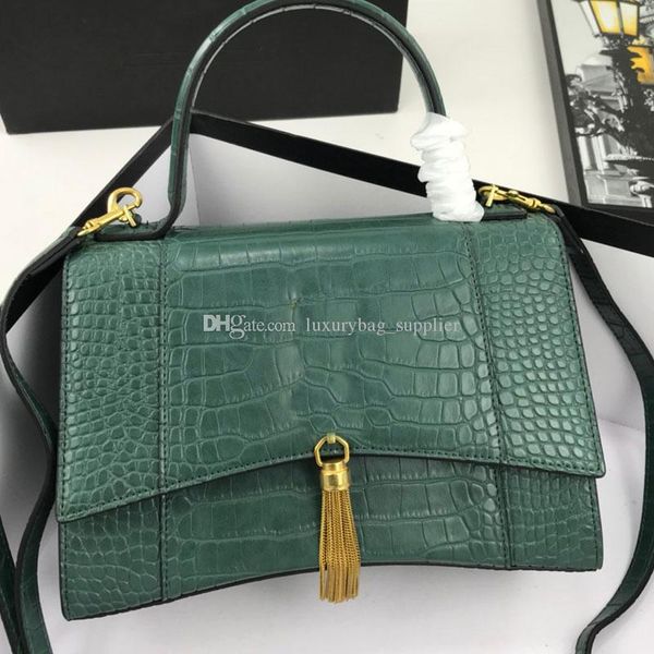 

бахромчатая сумка дизайнеры роскошные сумки кошельки мода высокое качество одно плечо crossbody сумки песочные часы пакет half moon женские