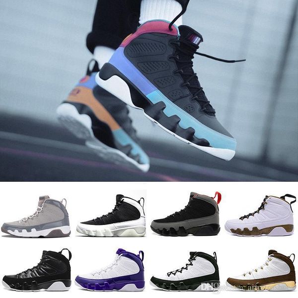 

it dream do it unc 9 ix 9s mens basketball shoes la oreo university blue bred space jam men sports sneakers 41-47