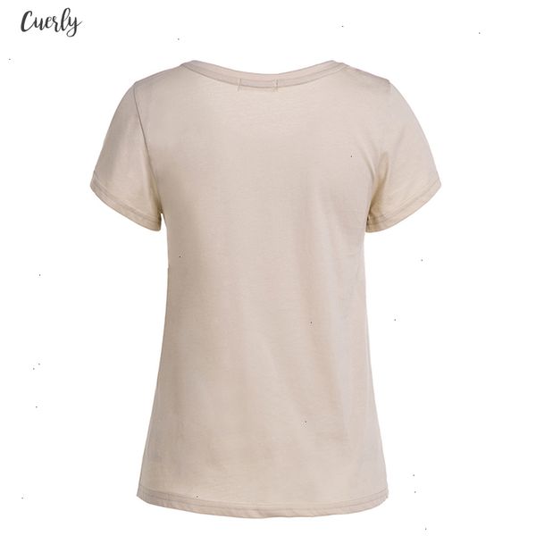 

boho gypsy girl print t shirt cotton wild child apricot o neck bohemian solid t shirts female 2020 spring summer, White