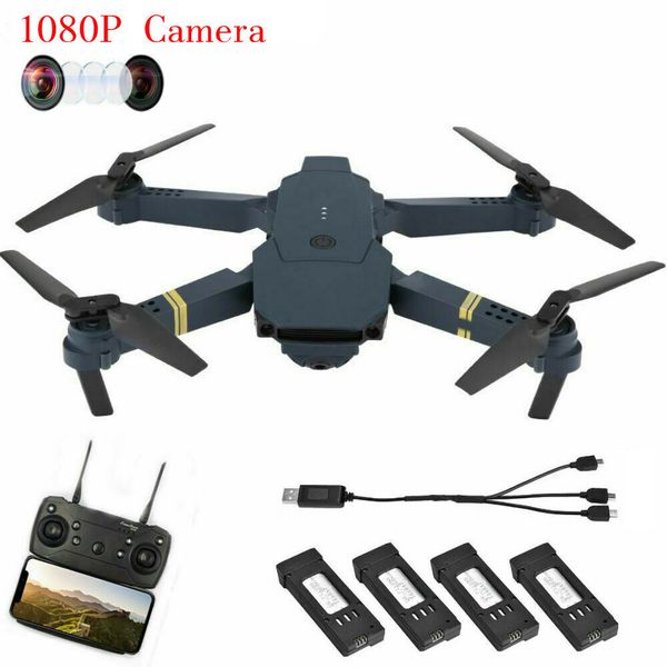

Drone x pro elfie foldable quadcopter 1080p hd camera fpv wifi 4 batterie