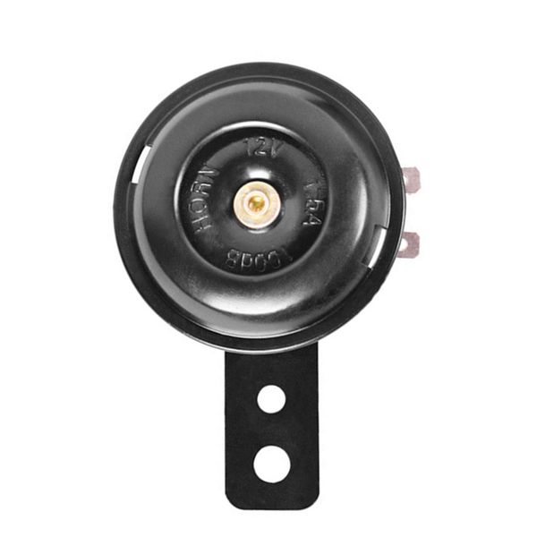 

универсальный мотоцикл горн комплект 12v / 48v 105db круглый громкие рупора scooter кронштейн для электрического велосипеда