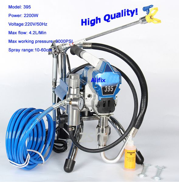 

2019 high-pressure new airless spraying machine airless spray gun electric paint sprayer 390 395 painting machine tool