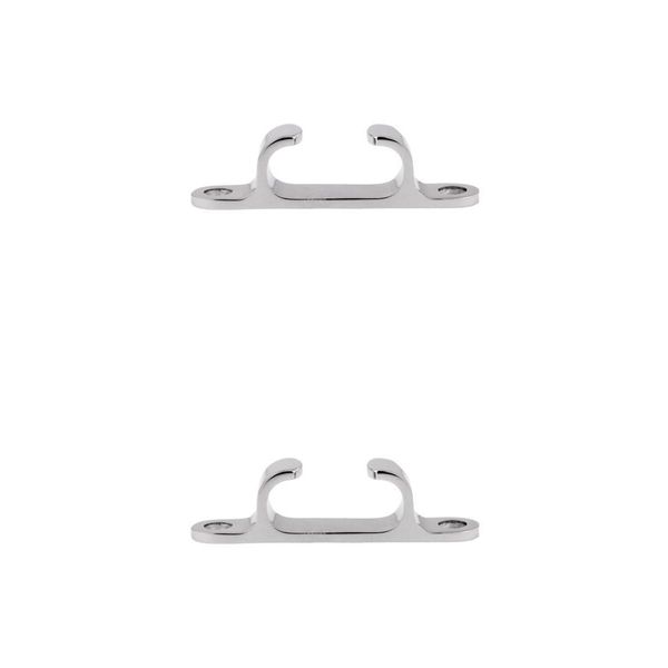 

2pcs нержавеющей стали линия прямой fairlead bow чок marine boat cleat sm