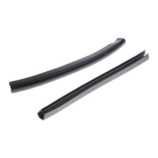 

2pcs rubber longboard skateboard deck protection strip nose guard tail guard