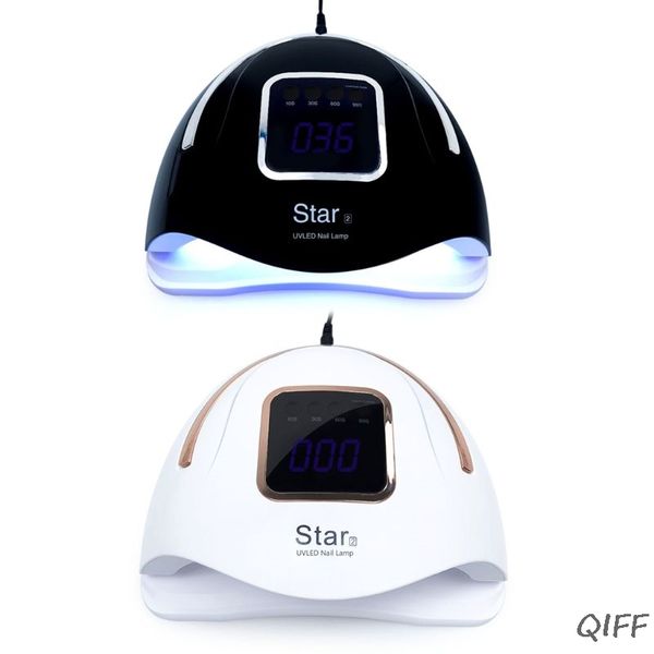 

72w nail dryer uv led nails lamp lcd display 37 leds timer setting for curing art tool