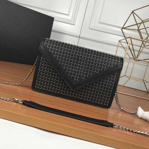 

designer shoulder bags y fashion luxury famous purse chain purse bag rivet design bag