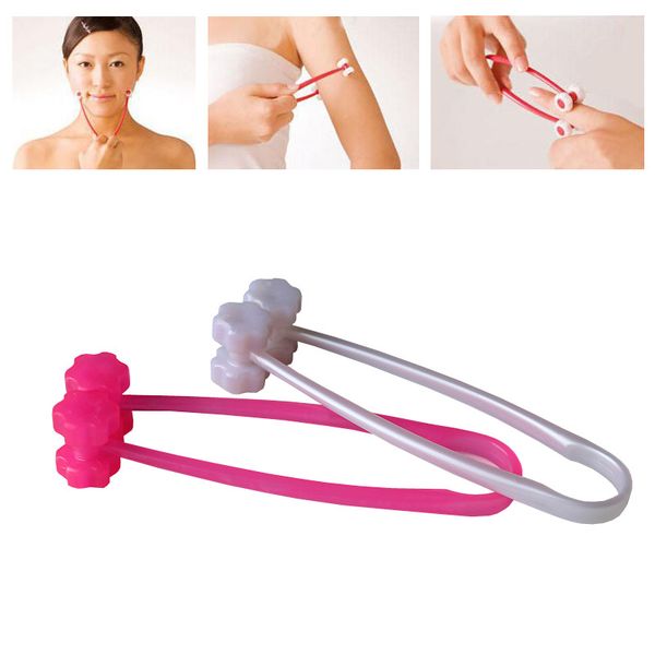 

new mini portable face massager wheel type beauty care massager