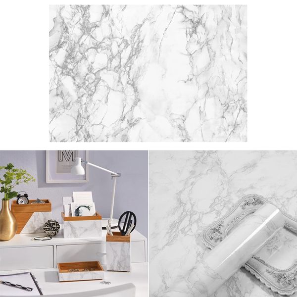 

4pieces marble contact paper kitchen wall sticker home table decor gifts