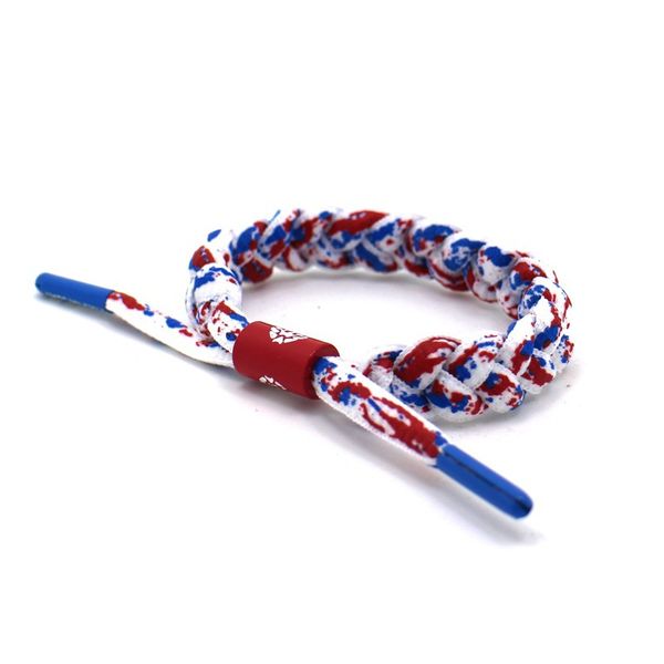 

little lion tide brand lace bracelet black and white warrior street ink hand-woven lace bracelet, Golden;silver