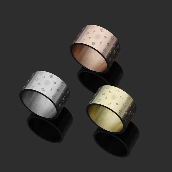 

2020 new arrival classic real leather love rings gold silver rose colors stainless steel couple rings fashion design women jewelry wholesale