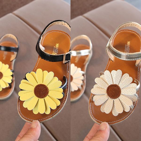 

2020 girls' roman sandals children's shoes princess shoes for medium and large children children's sandals for babies, Black;red