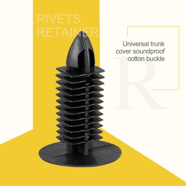 

200pcs auto car plastic rivets retainer fastener bumper fender clips push type buttons for door fenders cd dvd cover roof