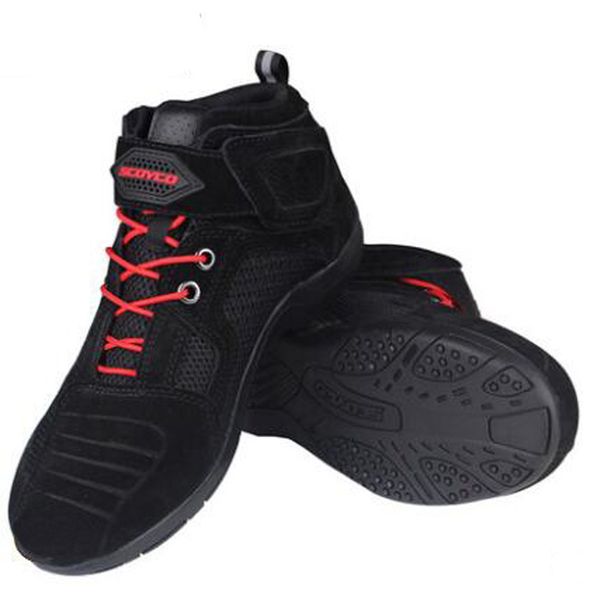 

summer new mesh breathable road crooss-country motorcycle riding boots men motorbike knight cycling boots
