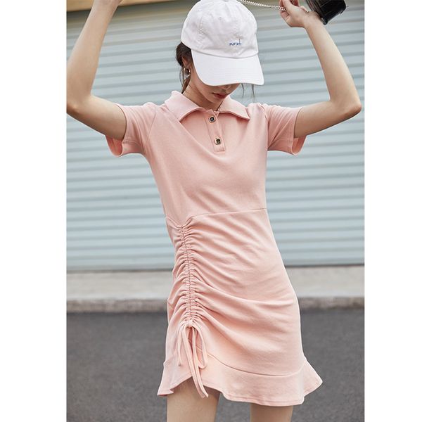 

make the new design in small charge show thin waist long a-line skirt, Black;gray