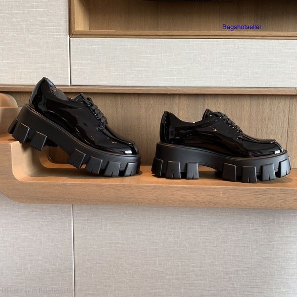 

2019 new autumn and winter women leather sponge cake leisure shoes fashion with thick soles shoes wan1, Black;red