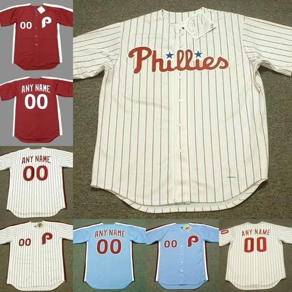 

custom mens throwback phillies ryan howard bobby wine bob boone bob uecker manny trillo baseball jersey stitched s-5xl, Blue;black