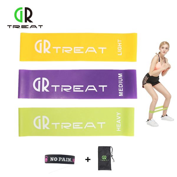 

3pcs/set rubber resistance bands elastic tension band yoga resistance band exercise bands fitness equipment expander