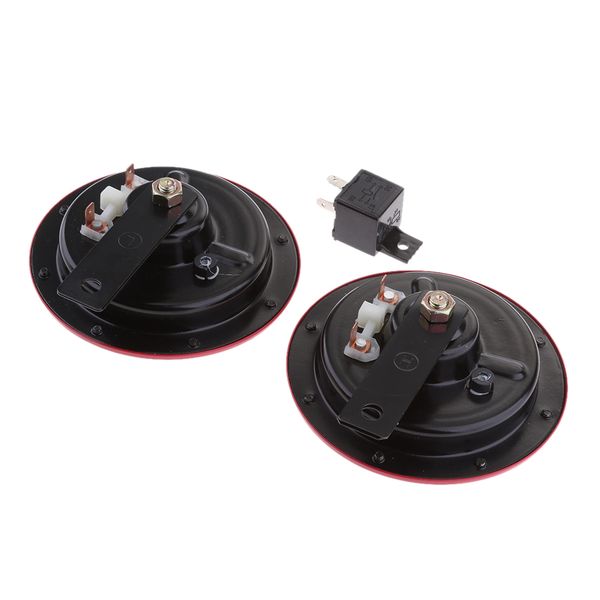 

car high low dual tone air horn trumpet with relay super loud 12v 118db
