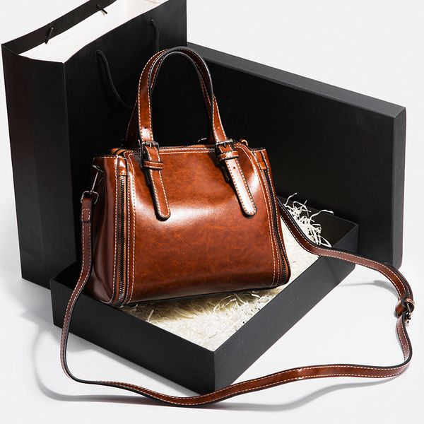 

women's bag 2020 new korean version fashion large capacity one-shoulder slant leather woman's bag