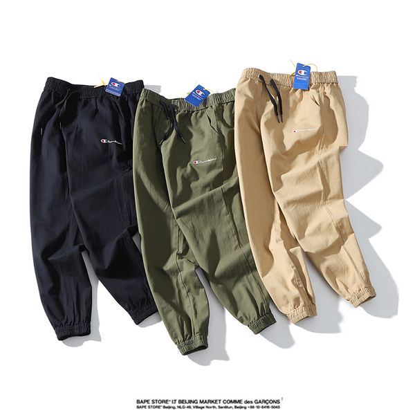 

brand women mens designer sweatpants cargo track yoga pants luxury trousers mens jogger pants drawstring long pants casual couple pant 72, Black