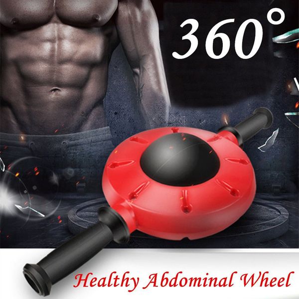 

360 degrees all-dimensional abdominal athletic rolls no noise roller wheel muscle trainer equipment silent fitness wheel