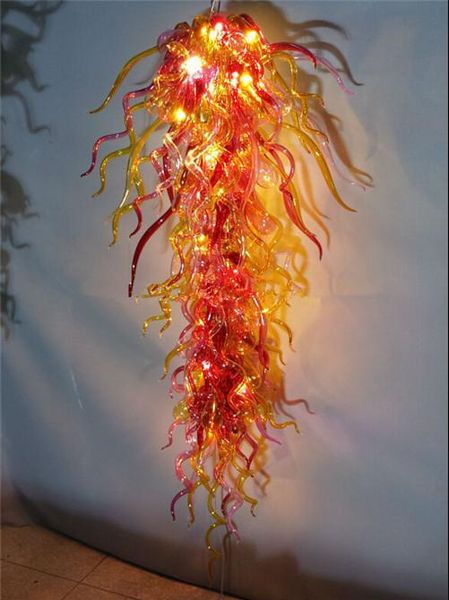 

lr1179-air shipping 100% mouth blown murano glass art seller colored murano glass chandelier