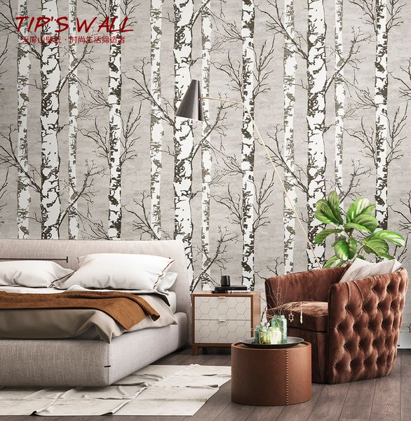 

pvc waterproof and anti-fouling decoration wallpaper tree wall repair wallpaper