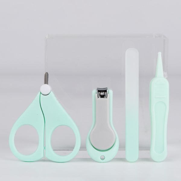 

cartoon bear nail clippers infants nail clippers set baby nail scissors nursing care 4 pieces in a set mom and baby manicure too