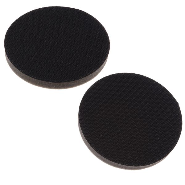 

2-inch and 5- inch waterproof sponge cushion interface pad hook and loop sanding discs