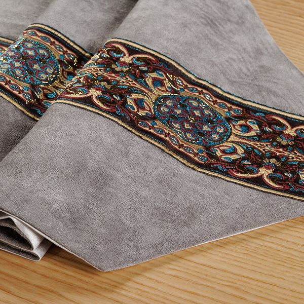 

proud rose european pure color table runner placemat simple luxury table mat bed flag chinese style table runner