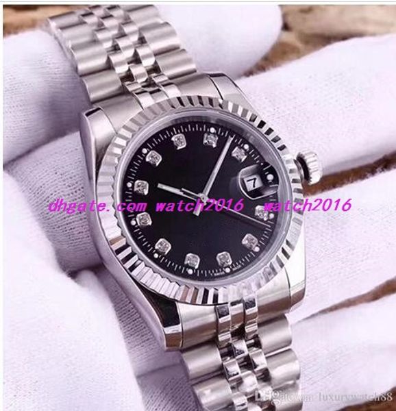 

7 style luxury wristwatch 116238 36mm diamonds men's wristwatch automatic mechanical fashion men watches selling, Slivery;brown